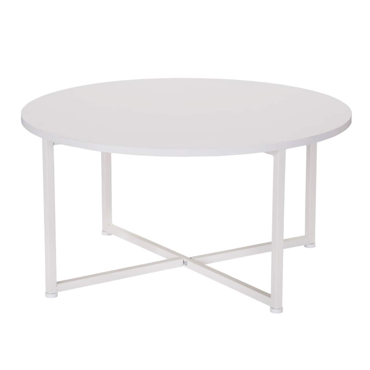 Household Essentials 31.5" Jamestown Round Coffee Table